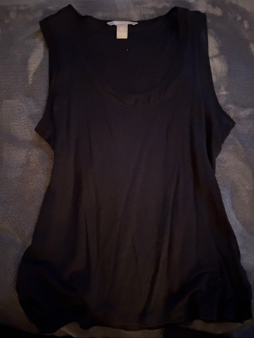 Banana Republic Black Scoop Neck Tank Top